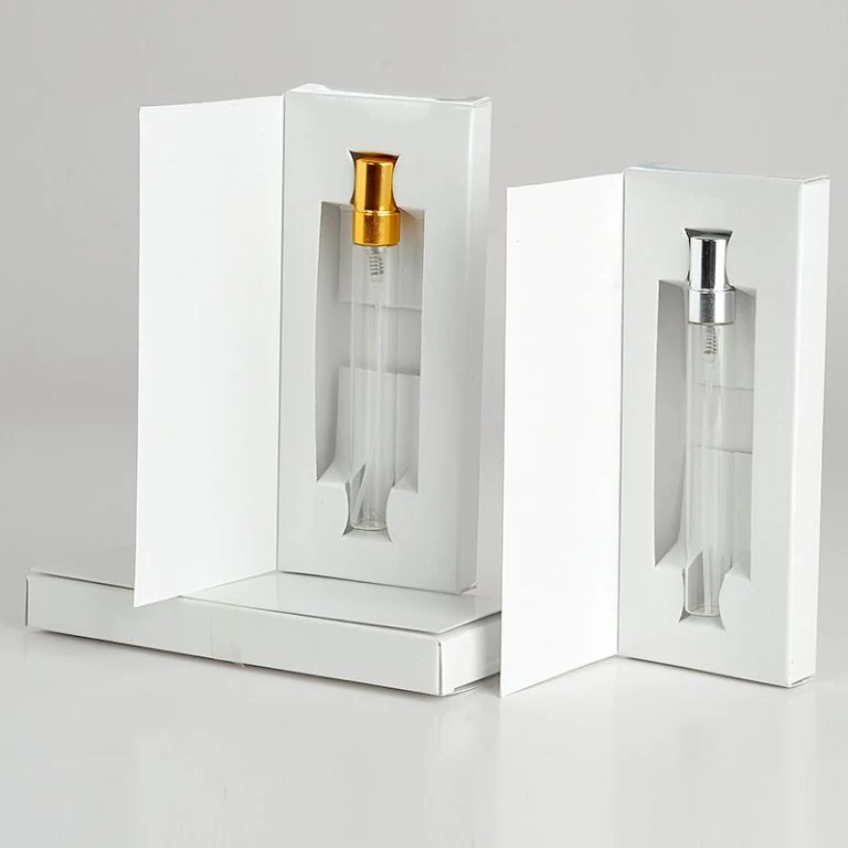 Slim Perfume Spray Bottles with Presentation Boxes